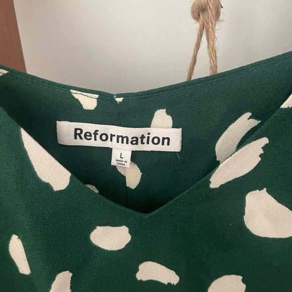 Reformation Marlowe Dress in Size Large - Picture 4 of 4